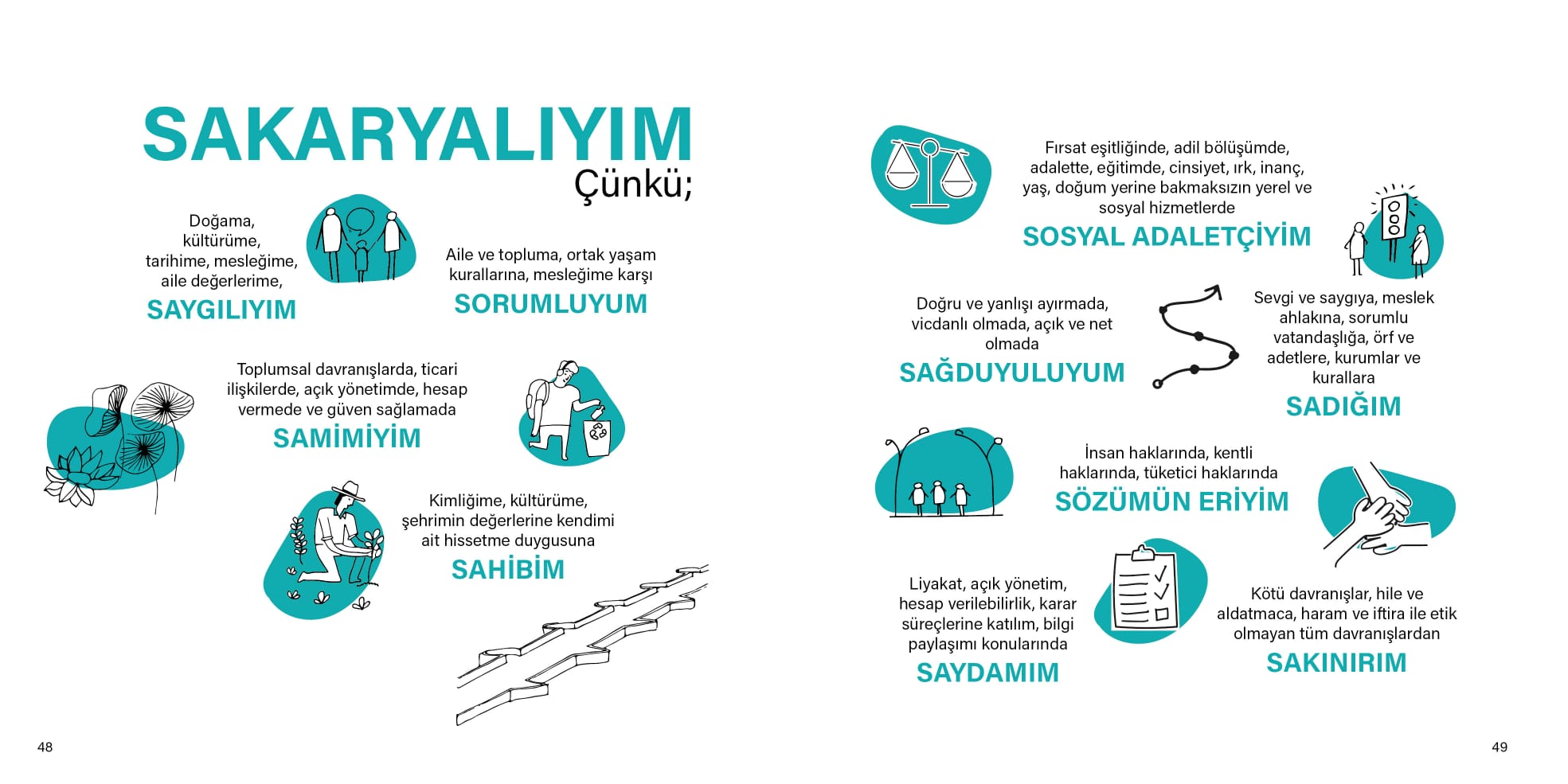 Vatandaş Katılımında En İyi Uygulama yarışmasına Sakarya Kent Etiği Bildirgesi projesi ile katılıyor