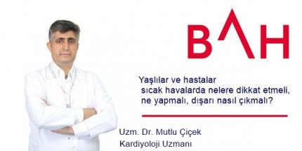 Yaşlılar Ve Hastalar Sıcak Havalarda Dikkat Etmeli