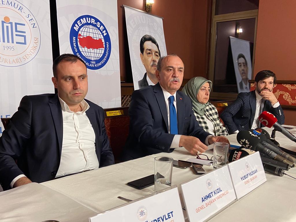 YAZGAN: KUR KORUMALI MEMUR MAAŞINA GEÇİLSİN