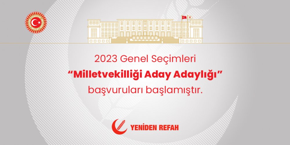 Yeniden Refah Partisi, Milletvekili Adaylığı İçin Depremzede Adaylardan Ücret Almayacak