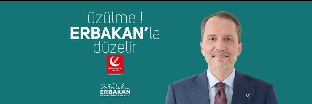 Yeniden Refah Partisi  Yeni Kampanya Görsellerini Paylastı