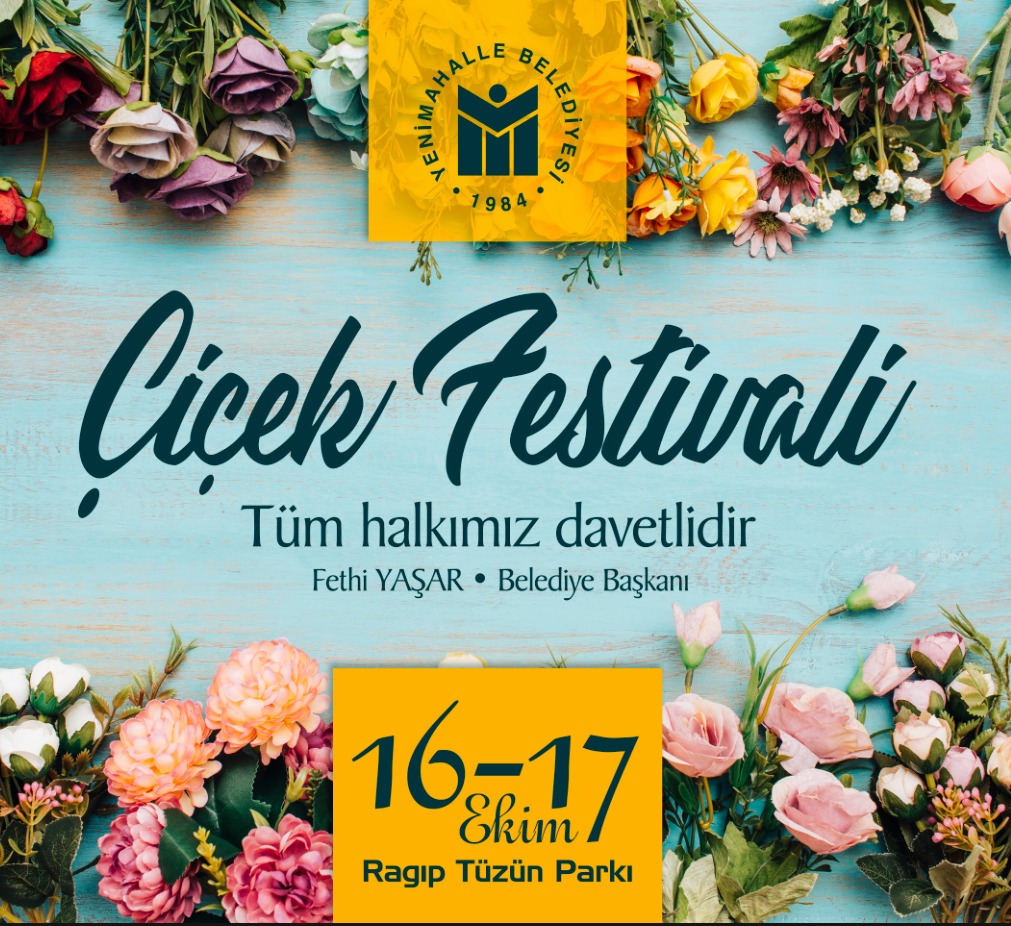 Yenimahalle’de Çiçek Festivali başlıyor.