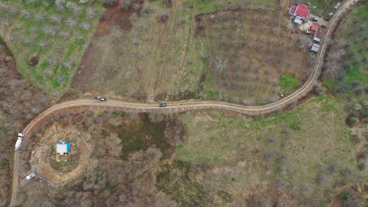 Yukarıdereköy Mahallesi’nin içme suyu deposunda çalışmalar tamamlandı