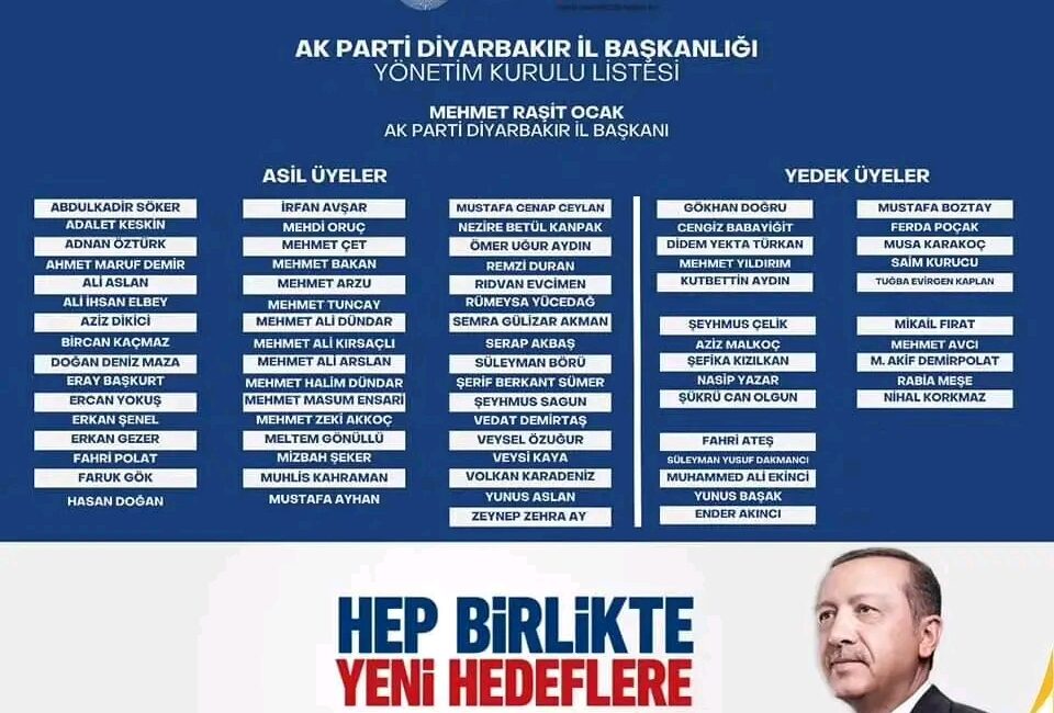 Ak Parti Diyarbakır Milletvekili