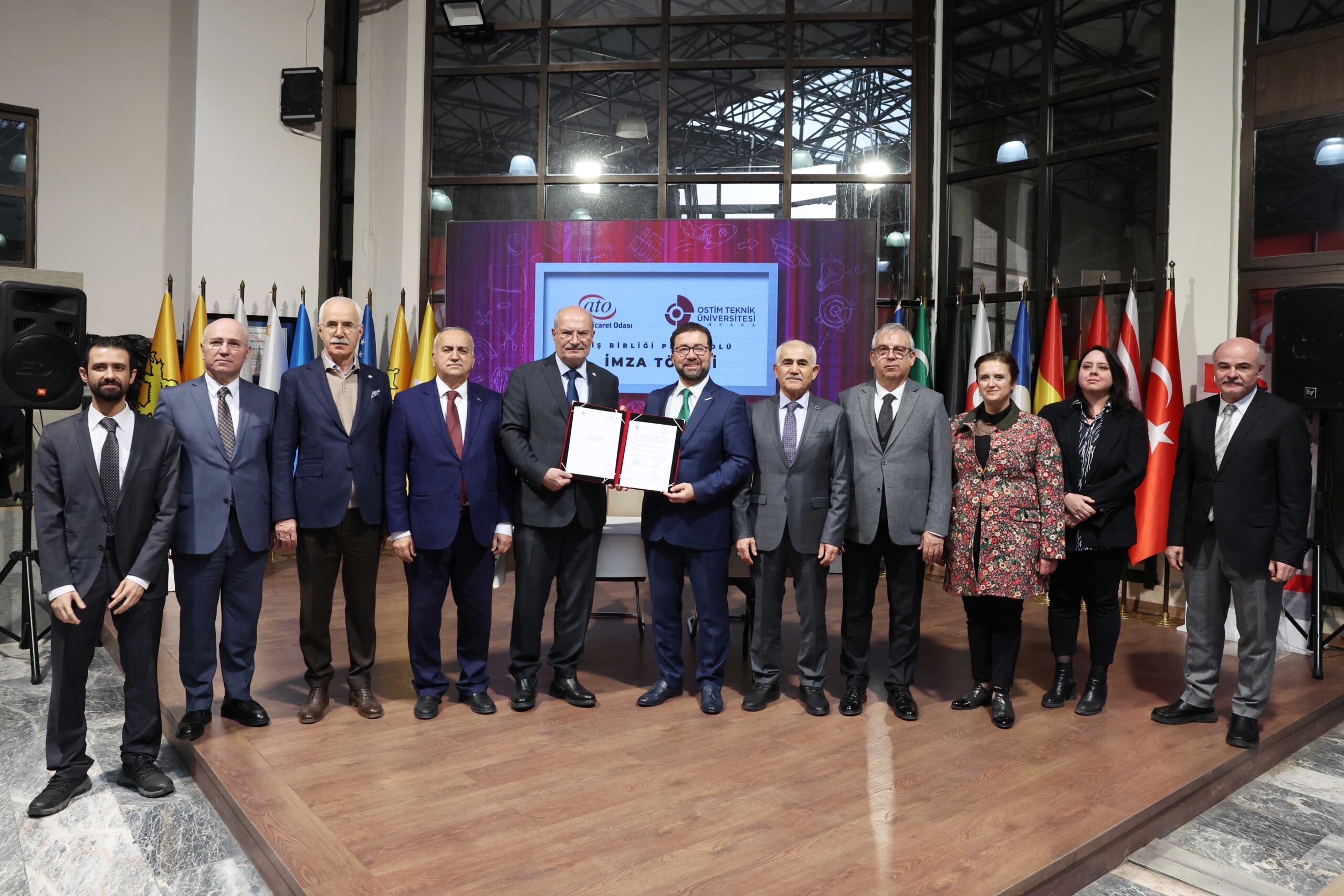 ATO ile OSTİM Teknik Üniversitesi Arasında İşbirliği Protokolü İmzalandı