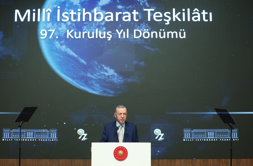 Cumhurbaşkanı Erdoğan, Millî İstihbarat