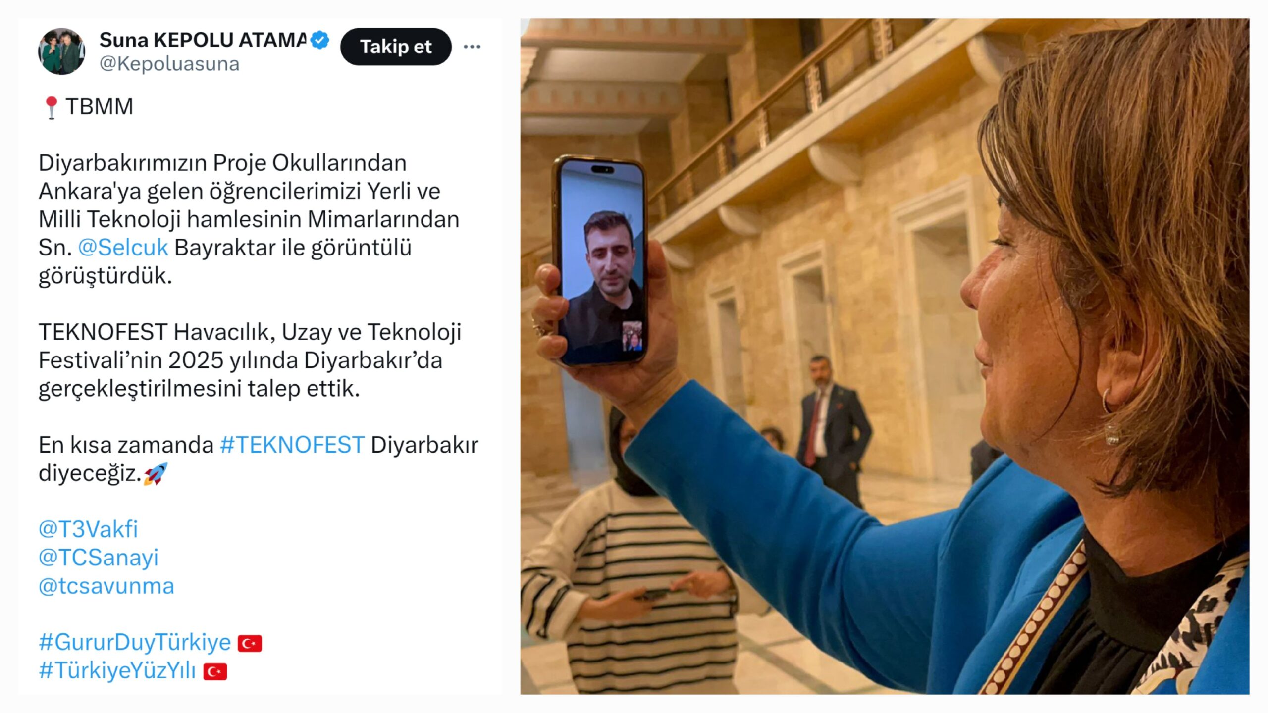 Diyarbakırlı Proje Okulu Öğrencileri Mecliste Ağırlandı