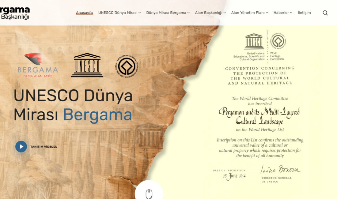 BERGAMA BELEDİYESİ UNESCO ALAN