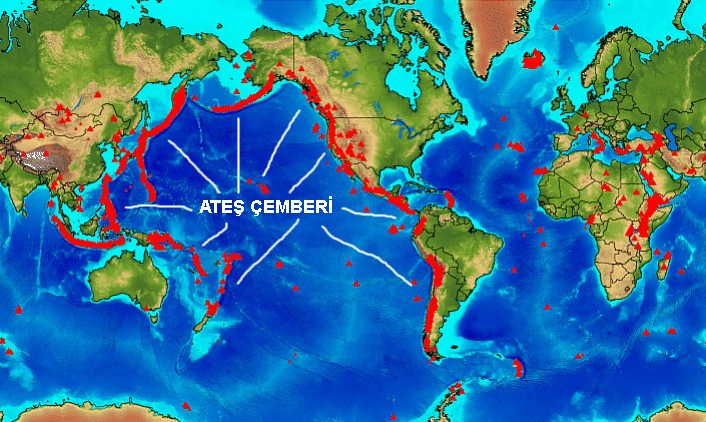 Japonya, dünya genelinde deprem