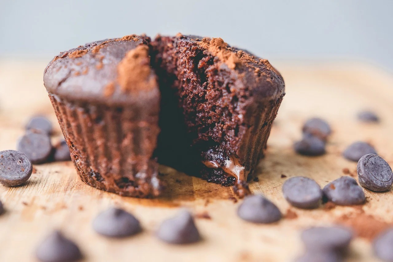 Kolay ve lezzetli Kakaolu Muffin Tarifi