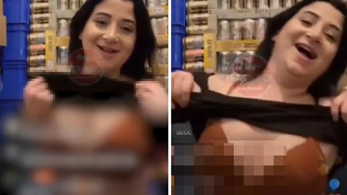 Tiktok'ta yayın açan kadın para uğruna neler yaptı neler