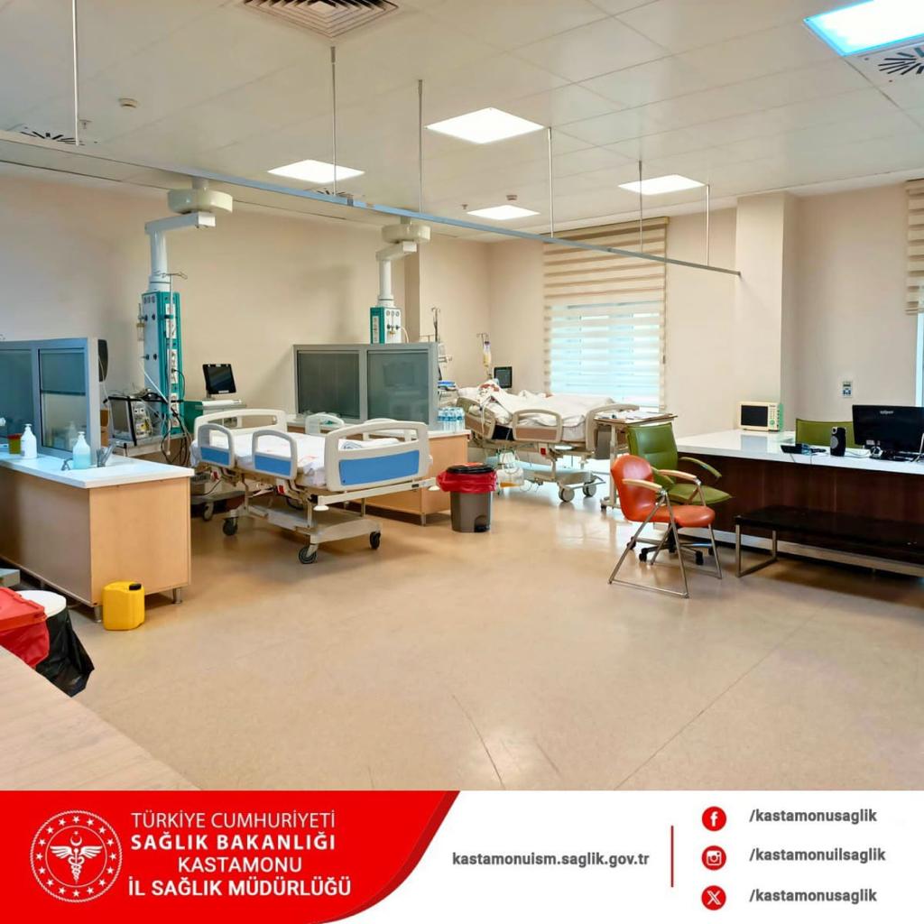 Kastamonu Eğitim Araştırma Hastanesi ve Tosya Devlet Hastanesine 15 adet yoğun bakım ünitesi açıldı