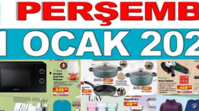 11 Ocak Perşembe A101 aktüel katalog: Perşembe günü A101’e gelen ürünler