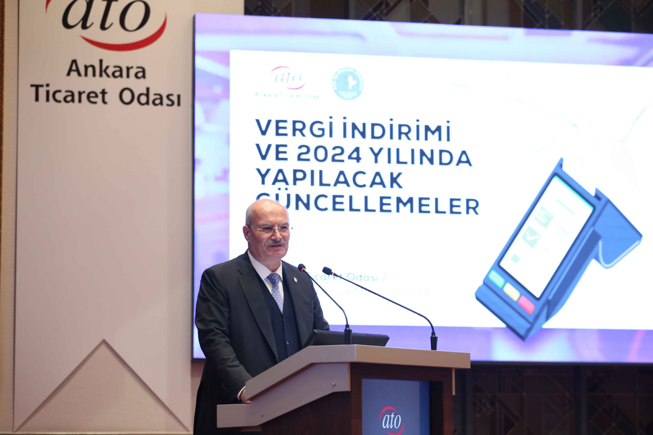 VERGİ İNDİRİM UYGULAMALARI ATO ÜYELERİNE ANLATILDI…