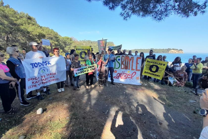 Antalya'nın Kemer ilçesindeki Phaselis