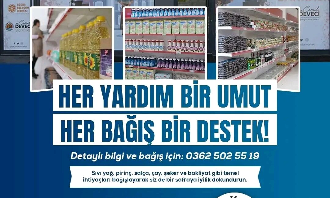 AtaMarket Gıda Bankası’ndan dayanışma