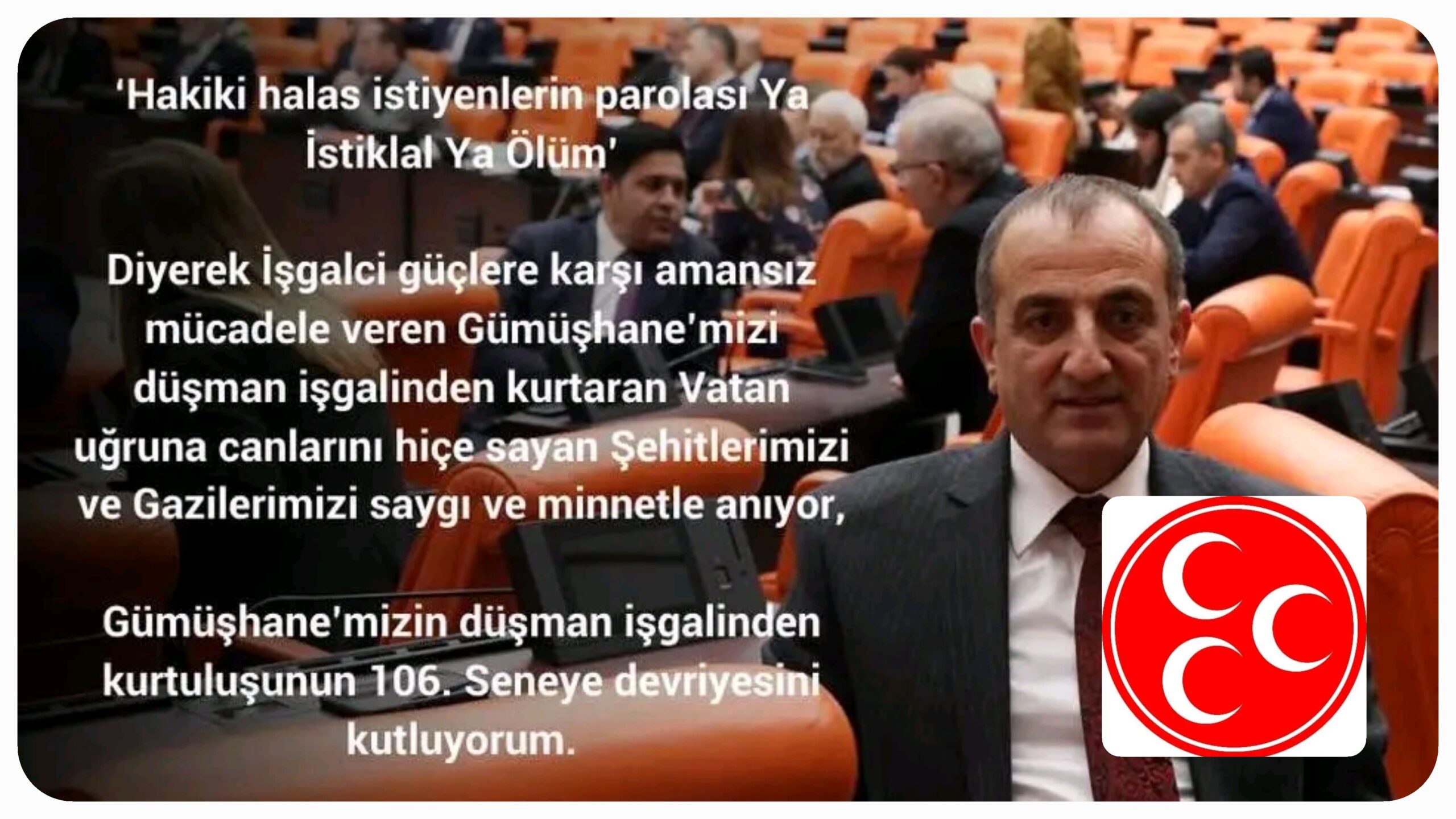 Musa Küçük "Hakiki halas istiyenlerin parolası Ya İstiklal Ya Ölüm"