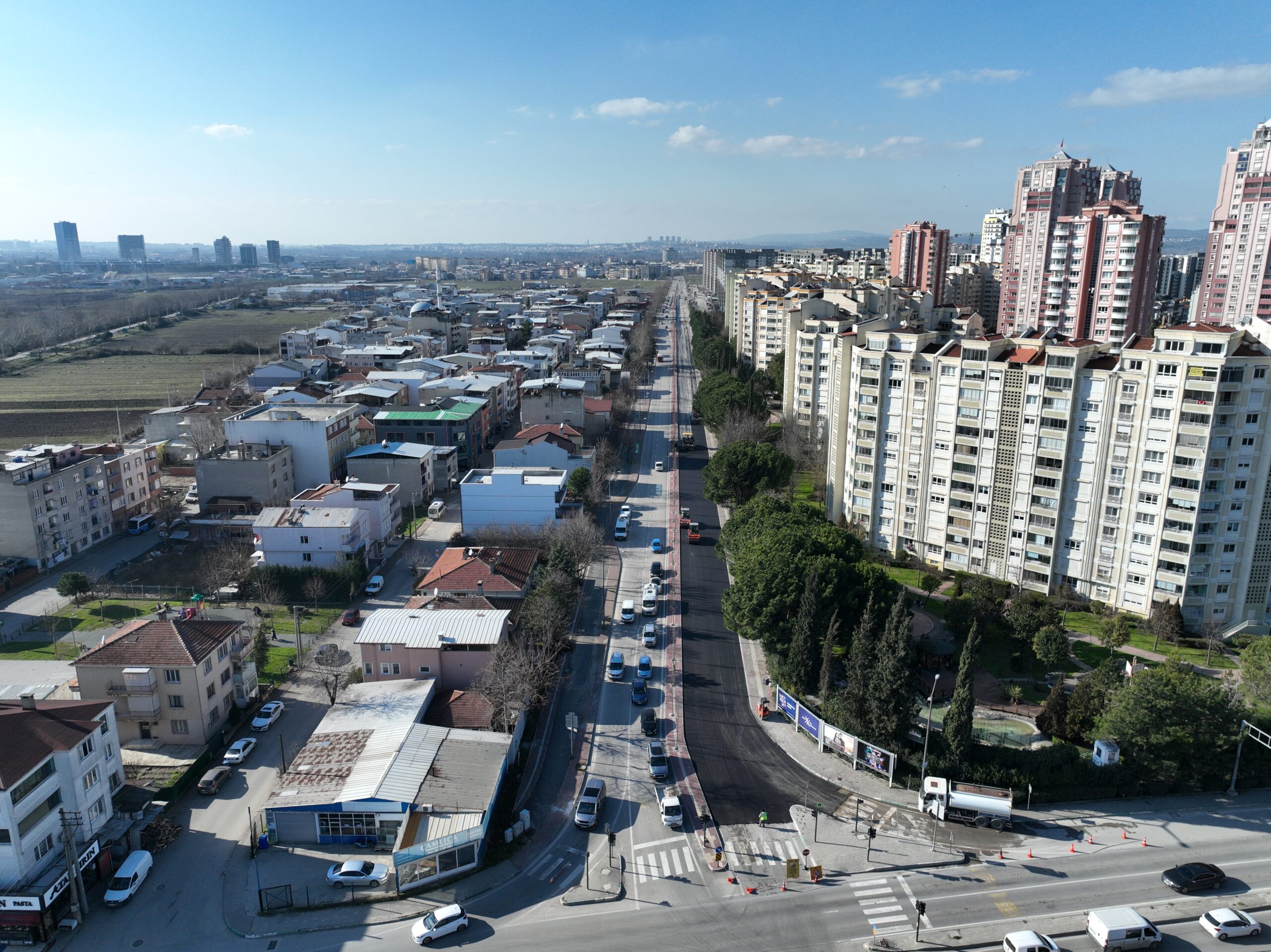 Panayır Yolu Caddesi yenileniyor