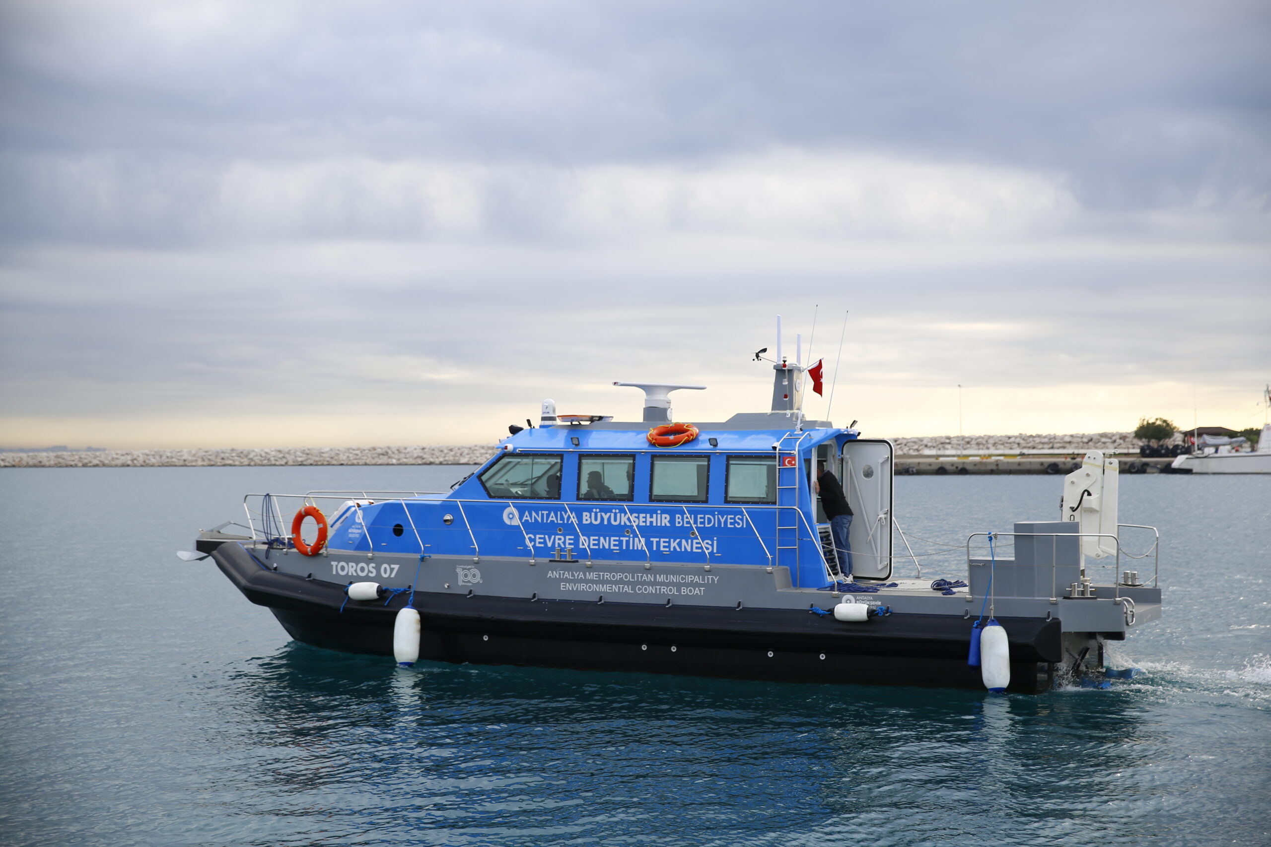 Antalya Büyükşehir Belediyesi deniz filosunu güçlendirdi
