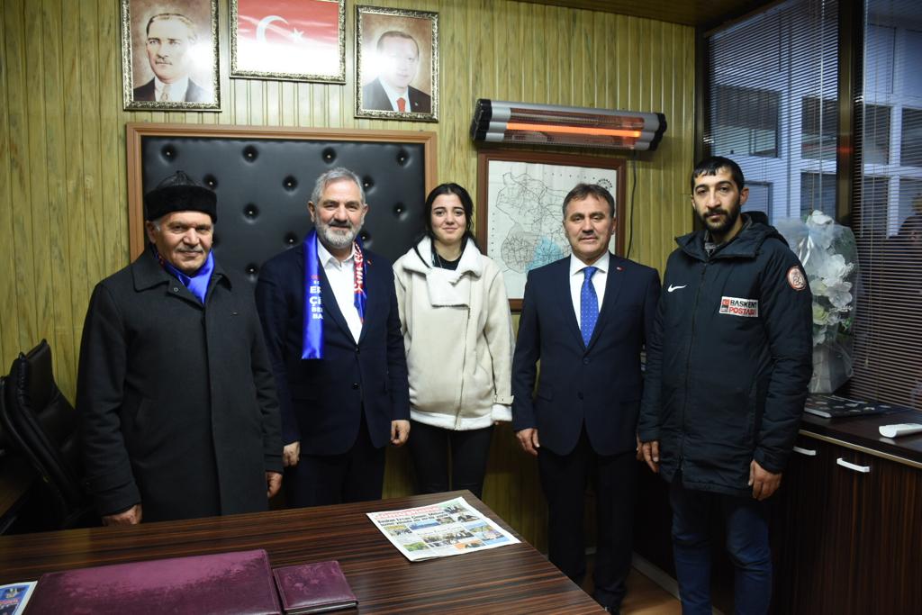 Başkan Ercan Çimen Esnaf Ziyaretlerine Devam Ediyor