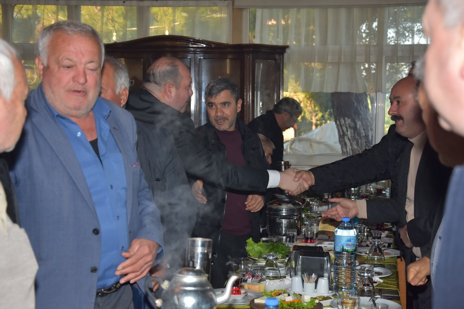 CHP'li Çiçek Yol Arkadaşı Muhtarlarla Buluştu