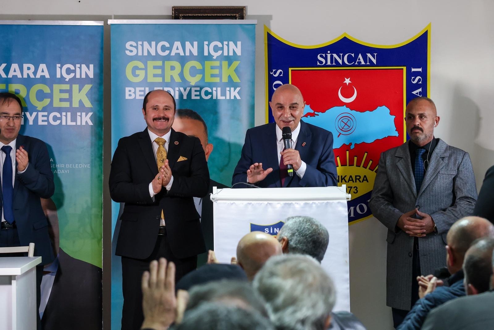 TURGUT ALTINOK SİNCAN ŞOFÖRLER VE OTOMOBİLCİLER ODASINI ZİYARET ETTİ