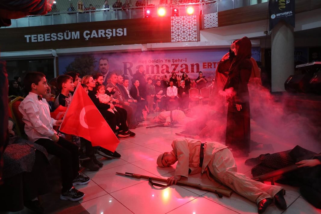 Pursaklar’da İstiklal Marşı’nın Kabulü’nün 103.yıl Dönümü’nde ‘‘İstiklal Oyunu’’