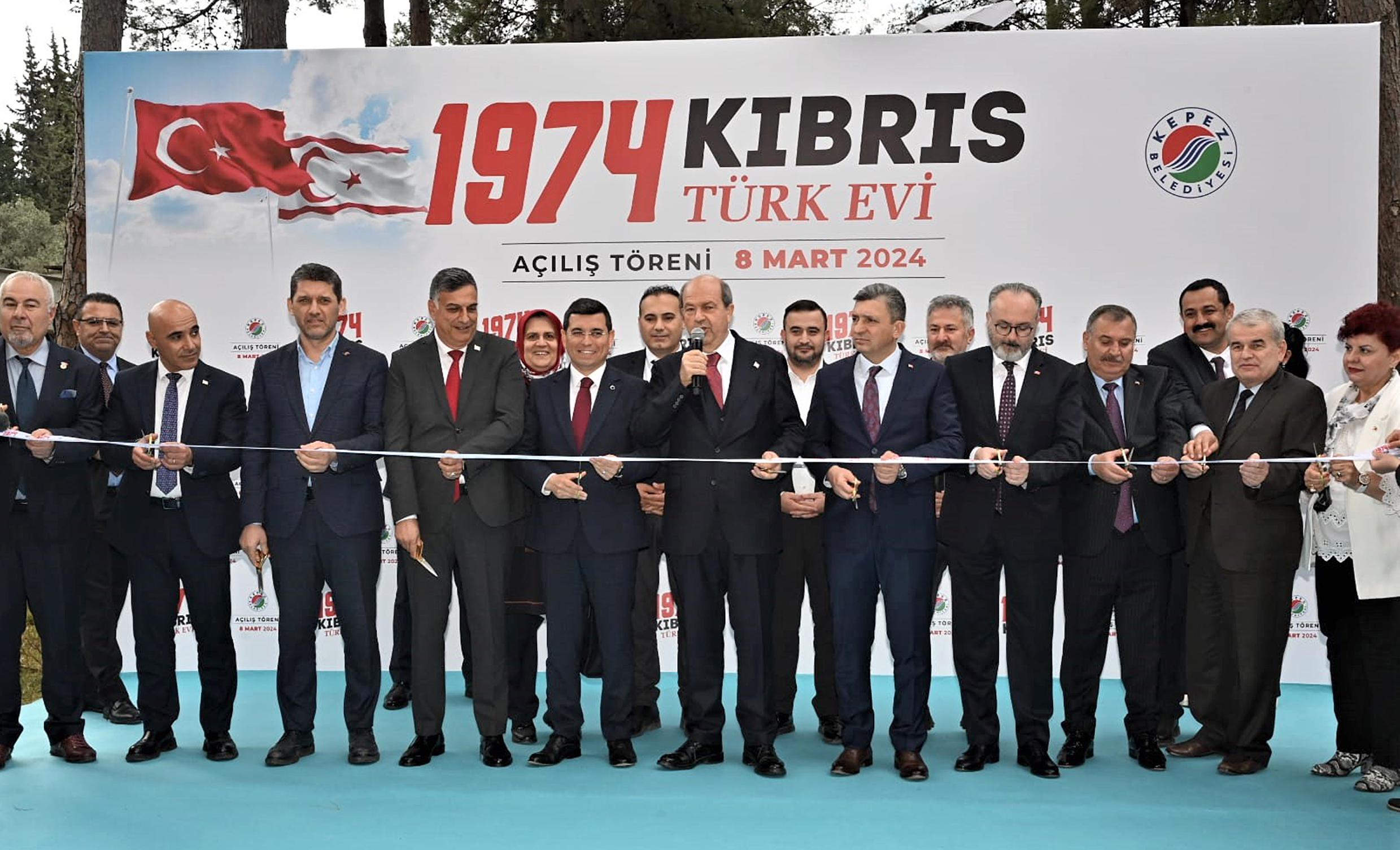 Tütüncü, ‘1974 Kıbrıs Evi’ ile Pil Fabrikasını Antalya’nın kullanımına açtı