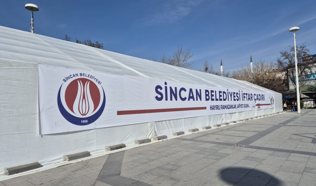 SİNCAN BELEDİYESİ RAMAZAN’DA DA