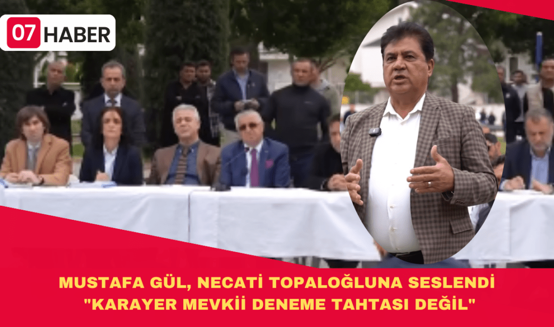 Mustafa Gül’den Necati Topaloğlu’na