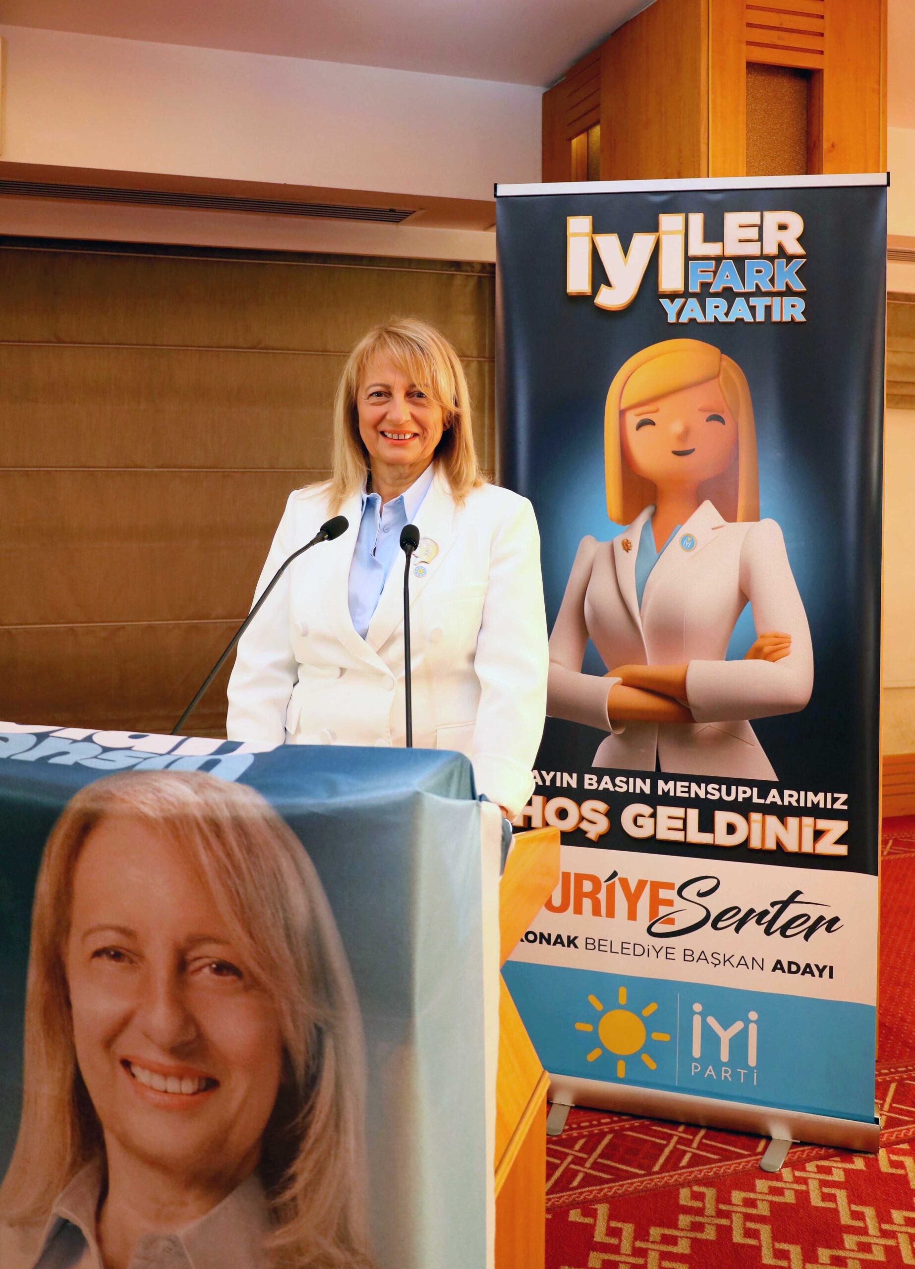 Huriye Serter projelerini tanıttı   “Konak bizimle İYİ olacak”