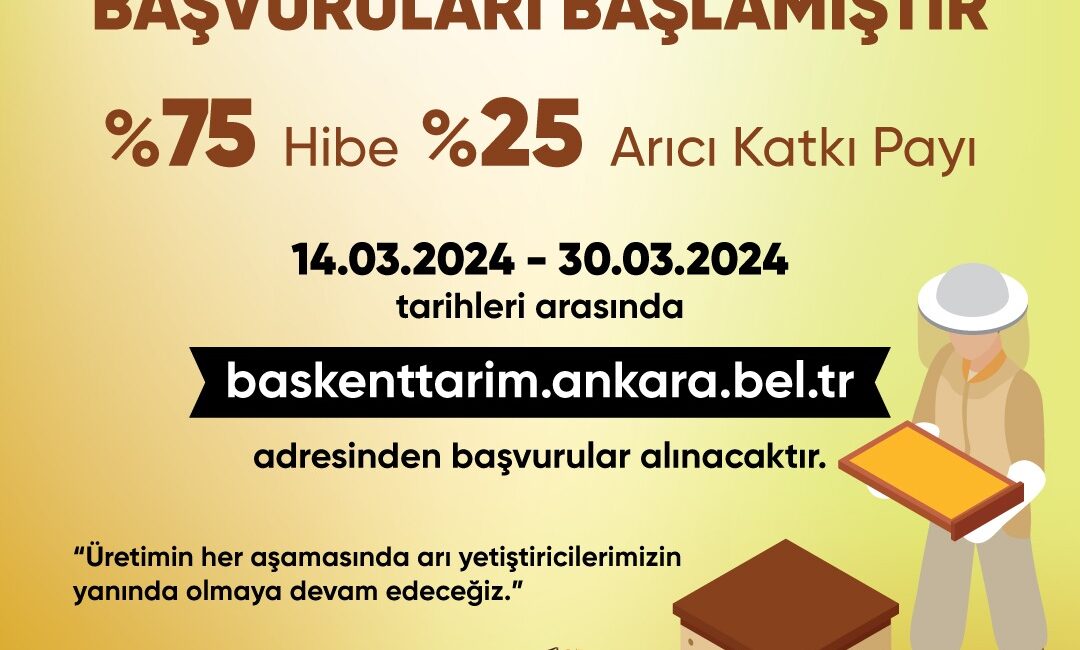 Ankara Büyükşehir Belediyesi, arıcılara