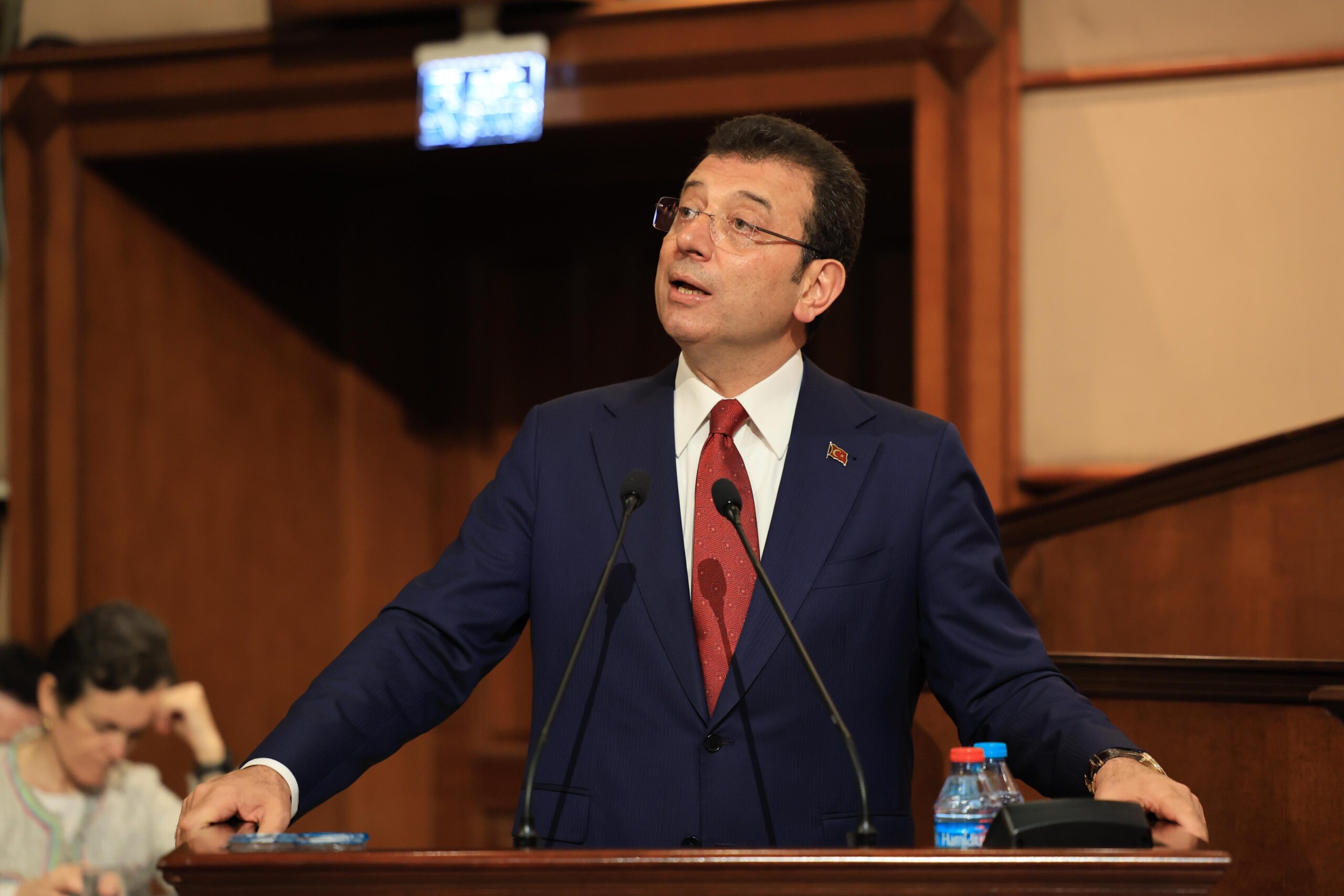 İBB Başkanı Ekrem İmamoğlu, 2023 yılı ‘Faaliyet Raporu Sunumu’nu gerçekleştirdi.