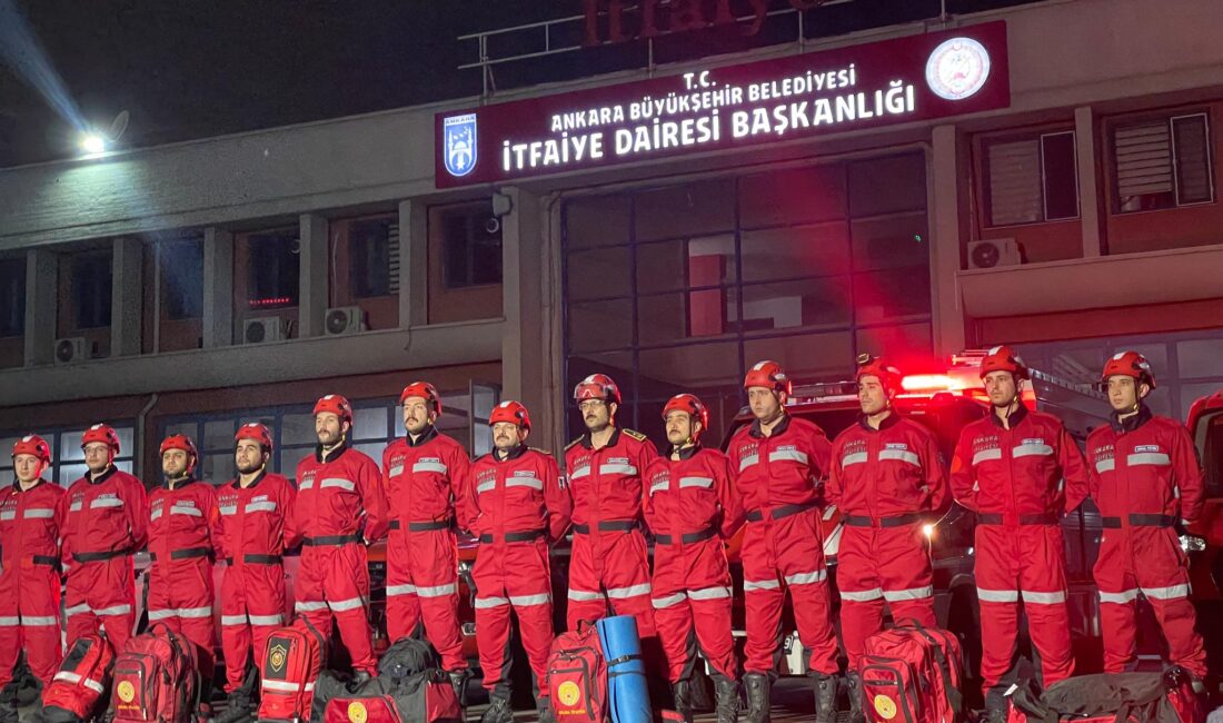 Ankara Büyükşehir Belediyesi'nin İtfaiye