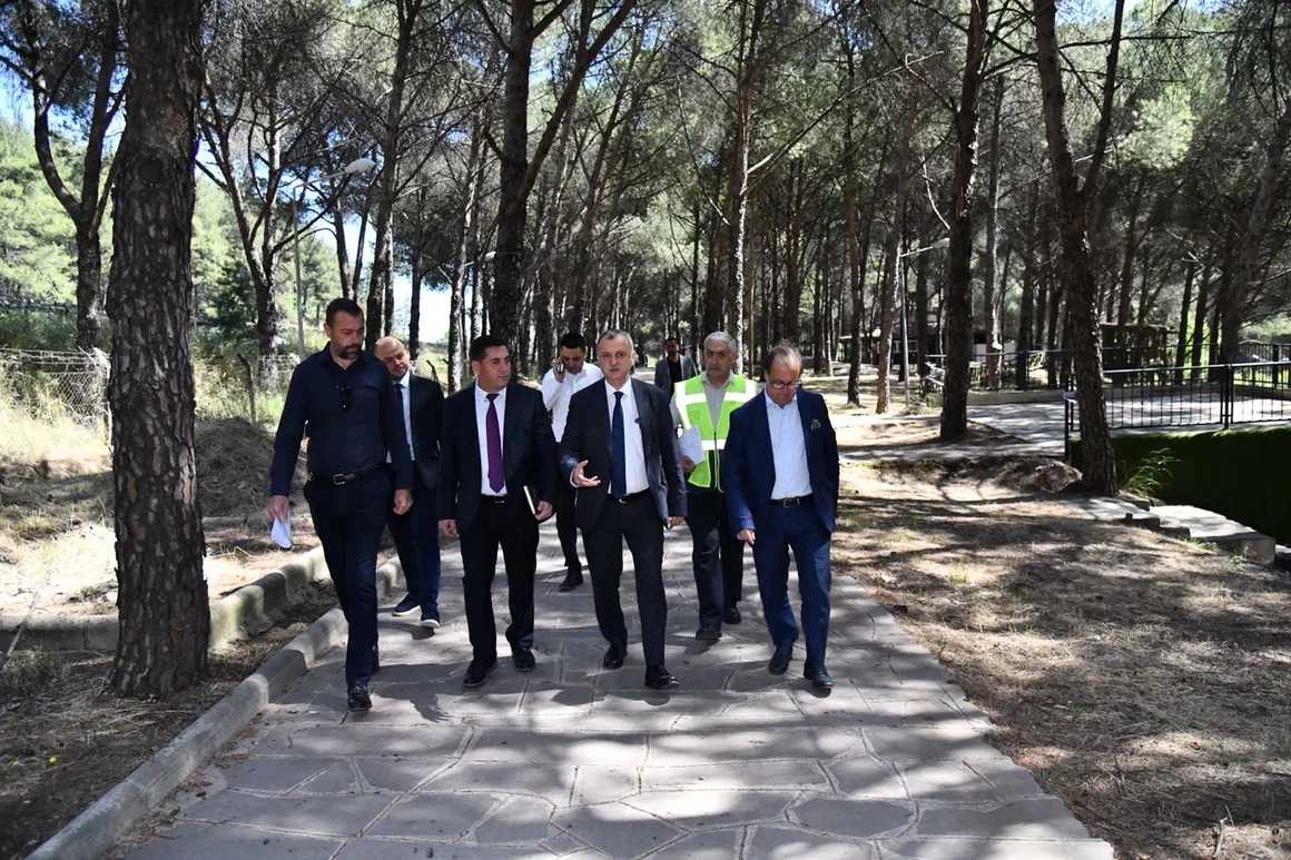 . Yunusemre Belediyesi, Süreyya Tabiat Parkı’nda çalışmalara başlıyor.