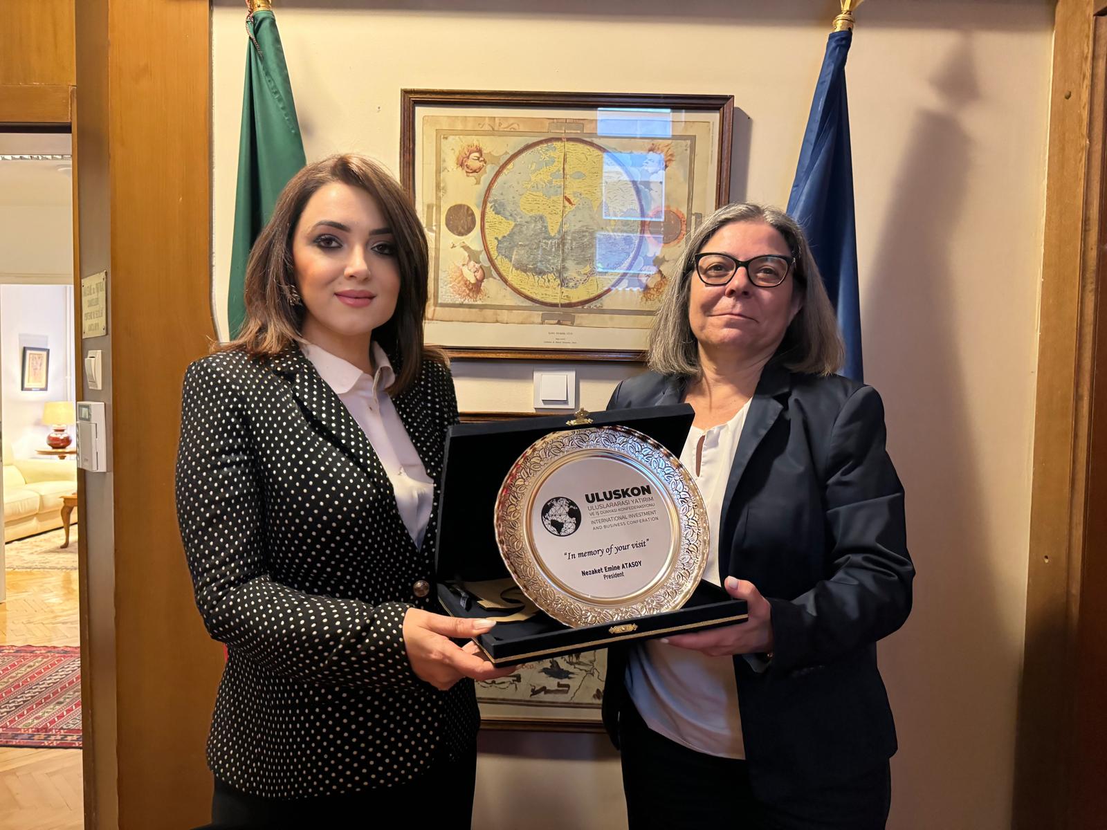 ULUSKON’dan Portekiz Büyükelçiliği’ne Önemli Ziyaret