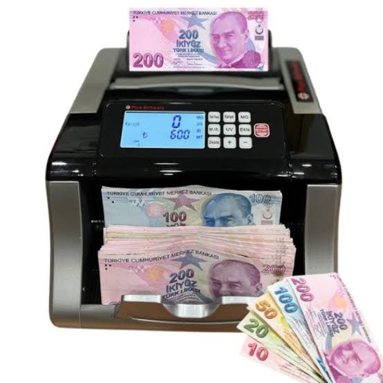 Türk Lirasındaki Değer Kaybı Para Sayma Makinelerine Olan Talebi Artırdı