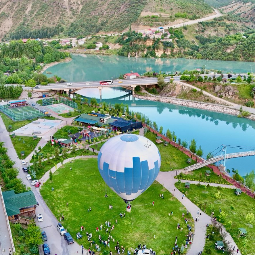 Tunceli’de Sıcak Hava Balonu Turizmi Başladı: İlk Deneme Uçuşu Gerçekleştirildi