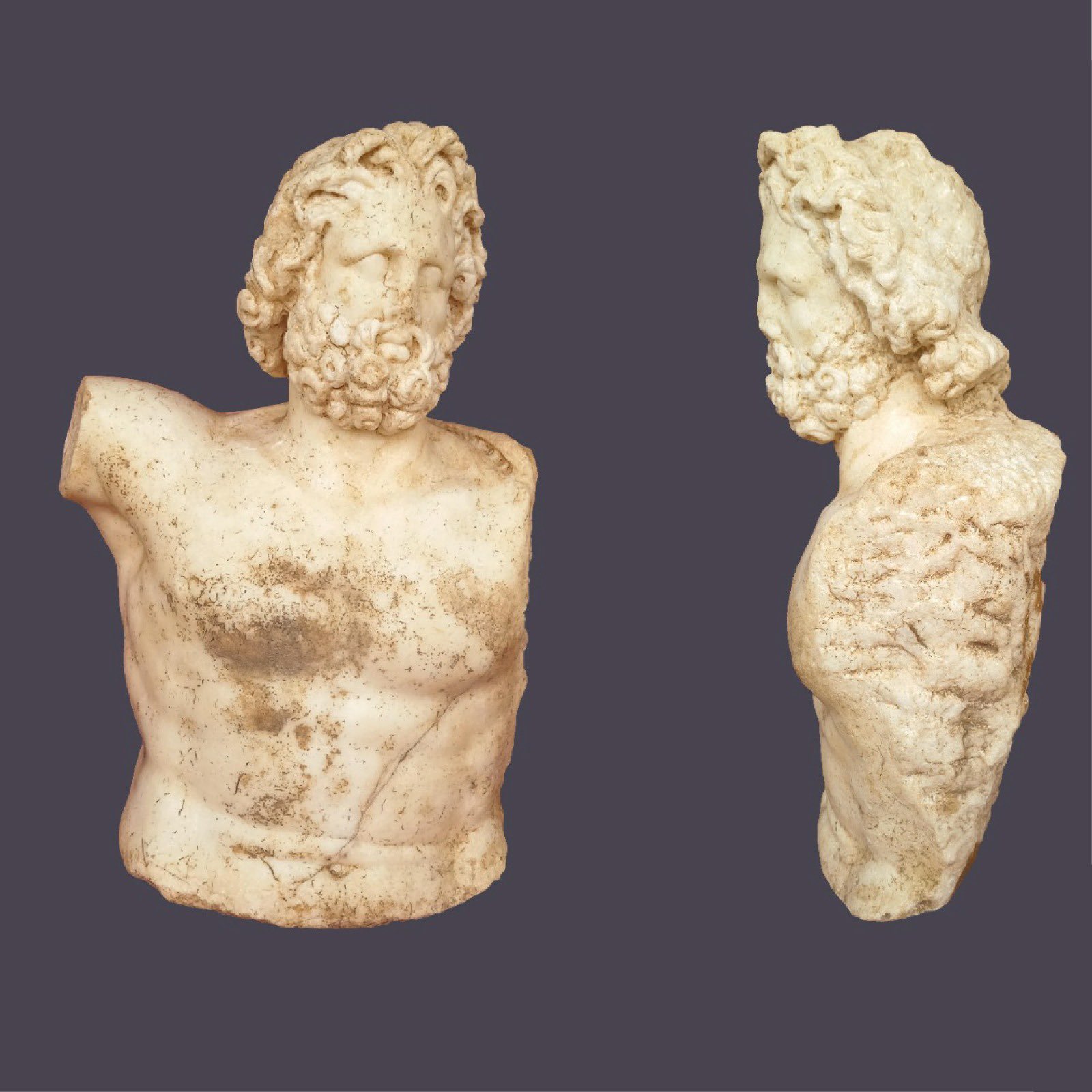 Antalya’da 2 Bin Yıllık Zeus ve Aphrodite Heykelleri Bulundu