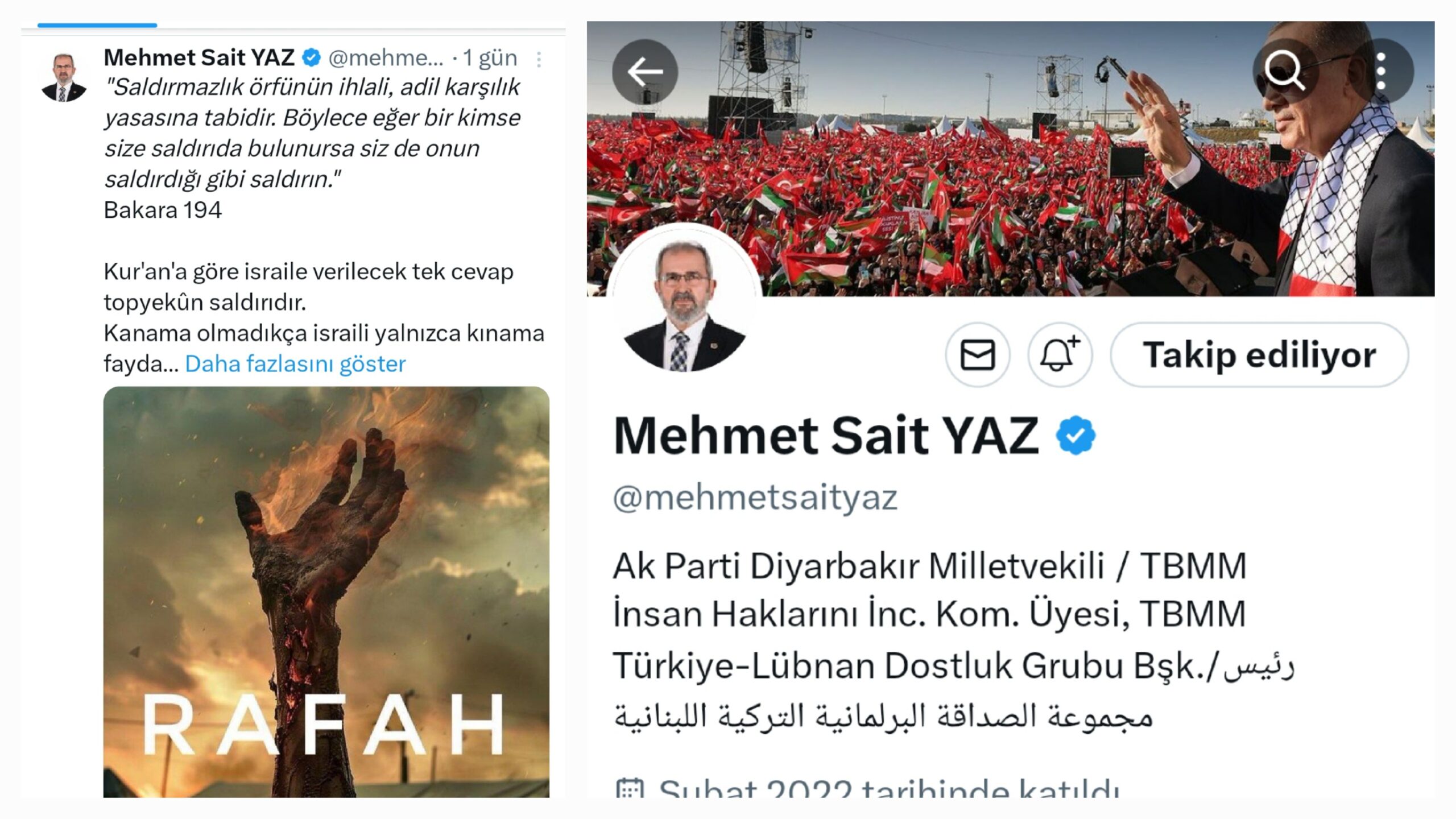 Mehmet Sait Yaz Önemli Mesajlar Verdi 