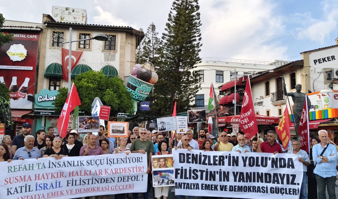 Antalya'da Filistin için bir