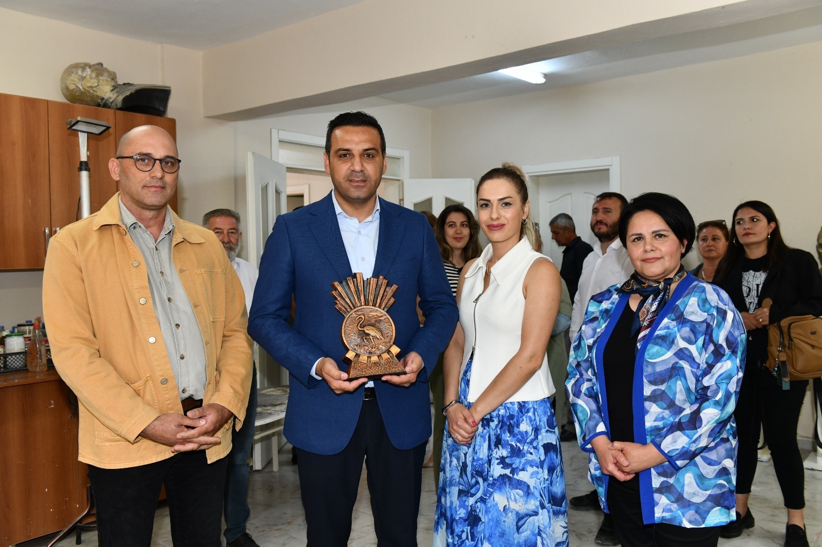 Çiğli Belediyesi Karma Resim Sergisi Sanatseverler ile Buluştu