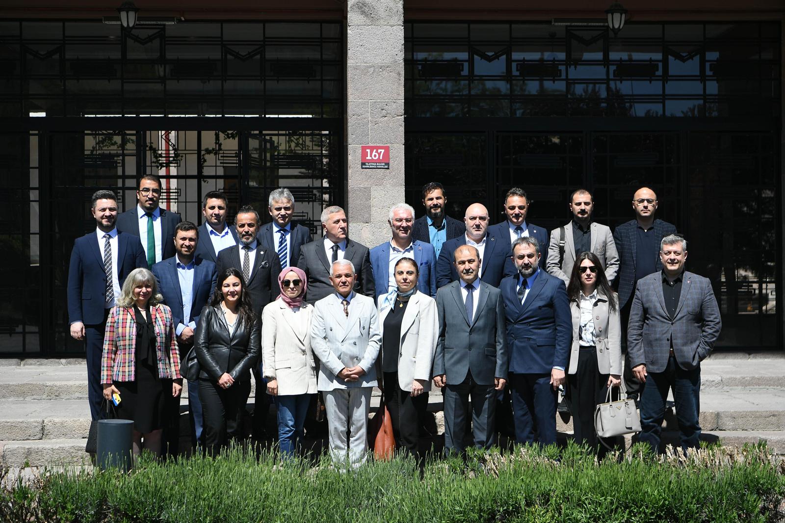 Ankara Kent Konseyi’nden Başkan Şahin’e Ziyaret