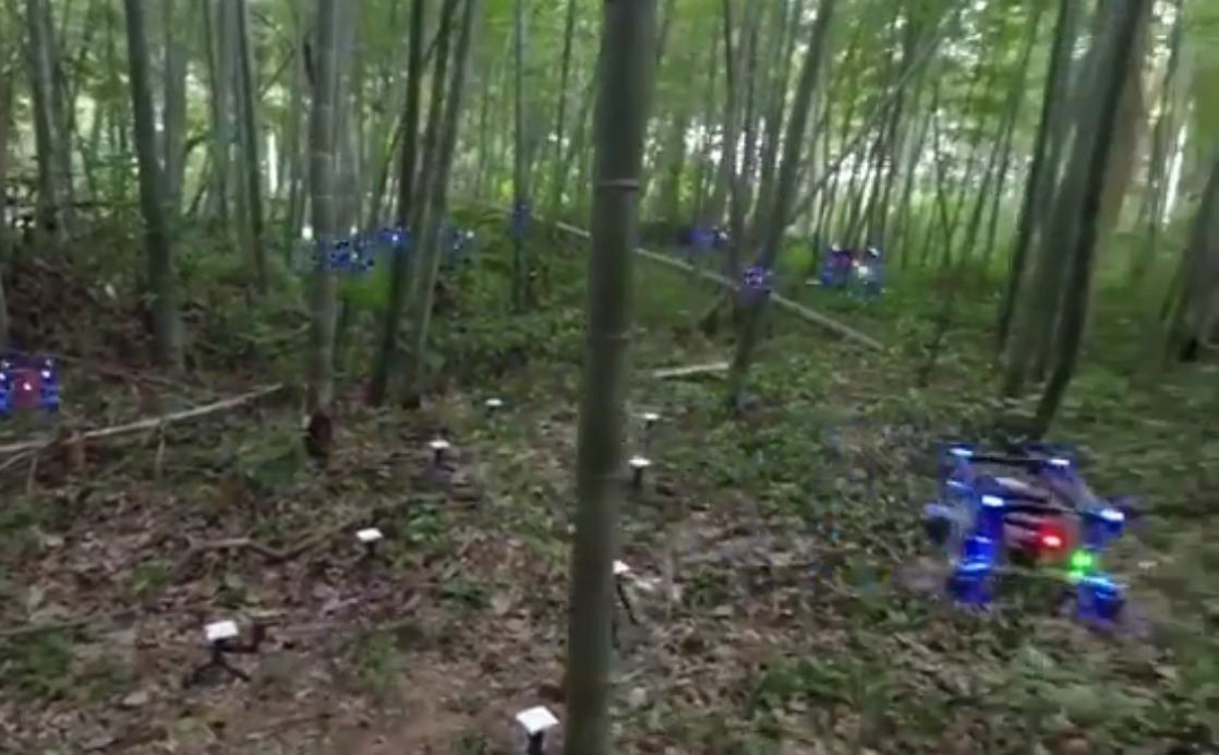 Çin’de Üniversite, Sürü Halinde Hareket Edebilen Drone’ları Test Etti