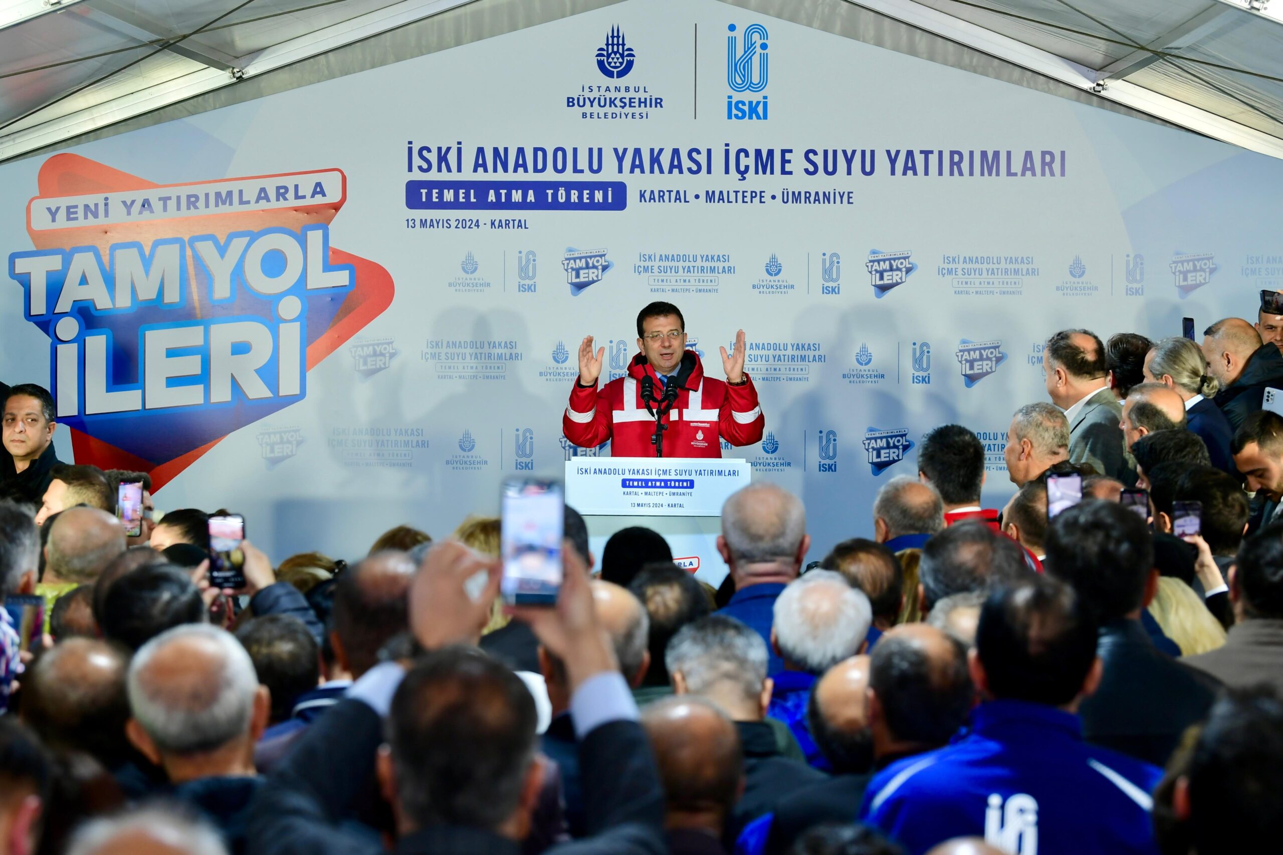 İSKİ’DEN ANADOLU YAKASINA 600 MİLYON LİRALIK İÇME SUYU YATIRIMI