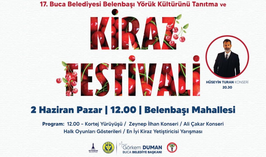 Buca’da Kiraz Festivali’ne geri