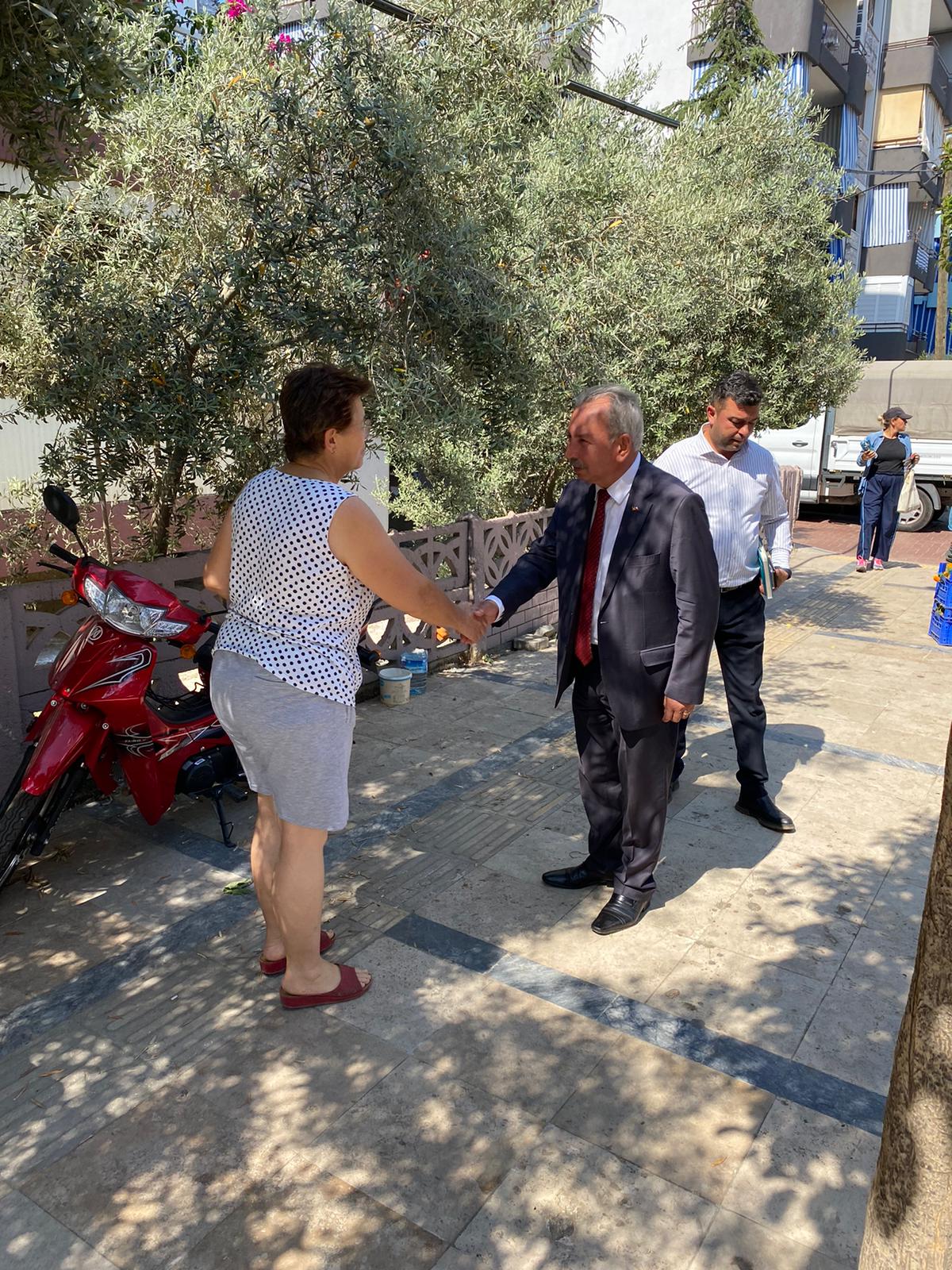 BELEDİYE BAŞKANI MAZLUM NURLU ÇALIŞMALARI YERİNDE İNCELEDİ