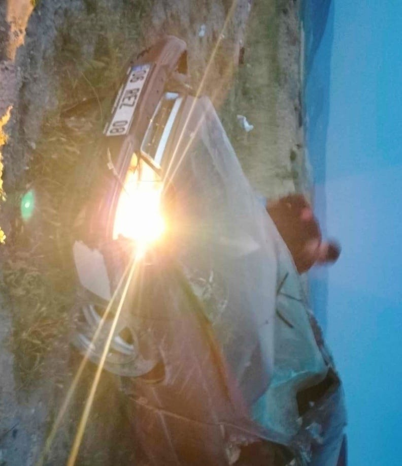 Nallıhan da Trafik Kazası  1 Ölü, 1 Yaralı