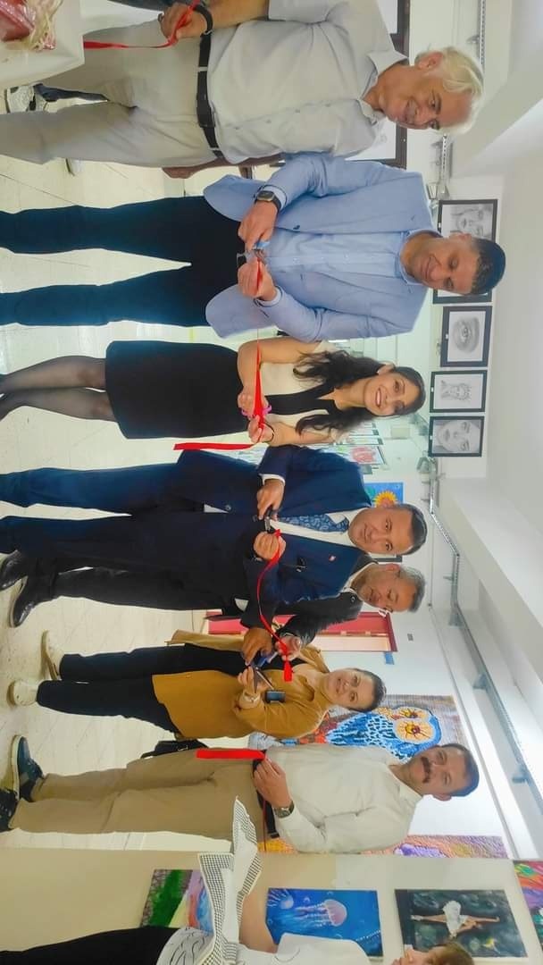 Nallıhan Tuğrul bey İlk Ve Ortaokulunda Yıl Sonu Resim Sergisi Açıldı