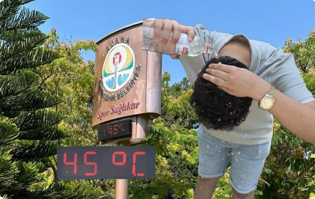 Adana'da bugün termometreler 45